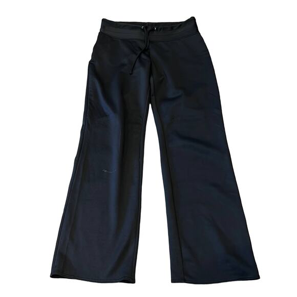 Columbia Titanium Boot Cut Black Fleece Lined Drawstring Sweatpants Size M - Picture 1 of 7